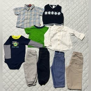 Bundle Of Mixed Boys' Clothing Size 12-18Months